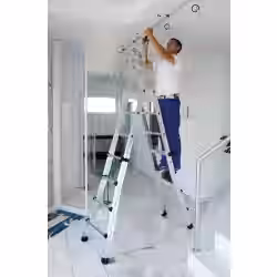 Günzburger Aluminium-Teleskopleiter 32019