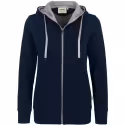 HAKRO Damen-Kapuzen-Jacke Bonded 255