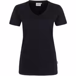 HAKRO Damen V-Shirt PERFORMANCE