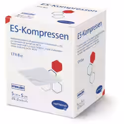 HARTMANN ES-Kompressen 5 x 5 cm EN 14079