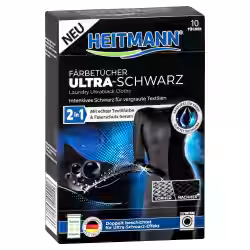 HEITMANN Färbetücher Ultra-Schwarz