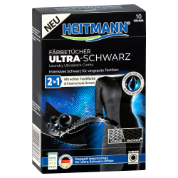 HEITMANN Färbetücher Ultra-Schwarz
