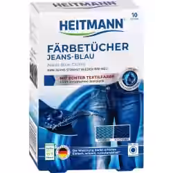 HEITMANN Jeans-Blau Färbetücher 2560