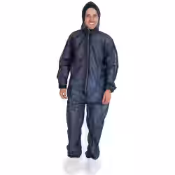 HYGOBASE Eco Overall mit Kapuze