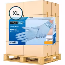 HYGOSTAR Nitrilhandschuhe Safe Light