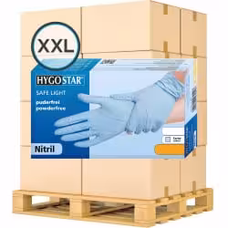 HYGOSTAR Nitrilhandschuhe Safe Light