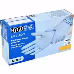 HYGOSTAR Nitrilhandschuhe Safe Light