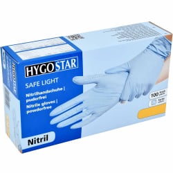 HYGOSTAR Nitrilhandschuhe Safe Light