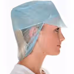 HYGOSTAR Schildmütze Polypropylen mit Haarschutz 12886
