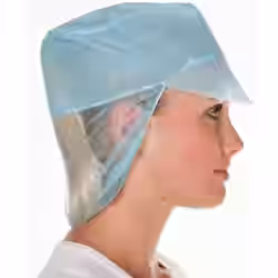 HYGOSTAR Schildmütze Polypropylen mit Haarschutz 12886