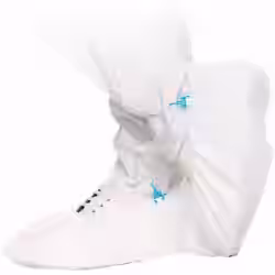 HYGOSTAR Überschuhe Vlies mit CPE-Beschichtung 28504H