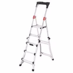 Hailo TL 100 TopLine Teleskop Stehleiter 8450-100