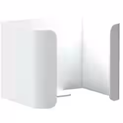 Halter für 1 Reserve-Standardrolle Toilettenpapier WCRR1W