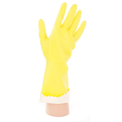 Hochwertige Gummi-Handschuhe aus Naturlatex 081004-M