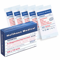 Holthaus Medical YPSIPAD Augenkompresse oval