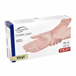 Hygonorm Vinylhandschuhe Classic Light