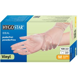 Hygostar Einweghandschuhe Vinyl IDEAL