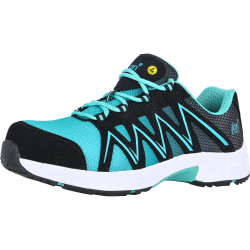 JORI Damen Sicherheitshalbschuhe S1P JO_SPEEDY BLACK-AQUA LOW 12131