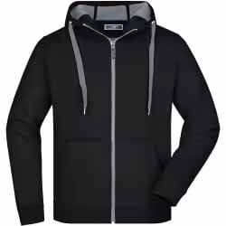 James & Nicholson Kapuzen-Sweatjacke Doubleface JN355 JN355