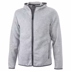James & Nicholson Strickfleece-Kapuzenjacke JN589 JN589