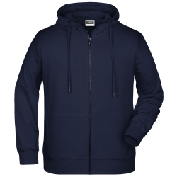 James & Nicholson Zip Hoody mit Kapuze 8026 1 Stück