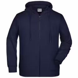 James & Nicholson Zip Hoody mit Kapuze 8026 8026