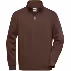 James & Nicholson Zip-Sweatshirt JN831