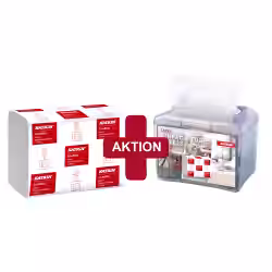 KATRIN Aktionsset Allzwecktücher + Papierspender 225640+996030