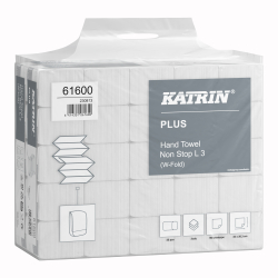 KATRIN Plus W-Falz Falthandtücher Non Stop L  616000