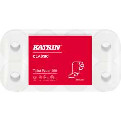 KATRIN Toilettenpapierrolle 250 Blatt 104773