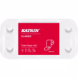 KATRIN Toilettenpapierrolle 400 Blatt 142930