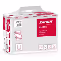 KATRIN W-Falz Falthandtücher Non Stop L Wide 120 Blatt 615490