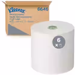 KLEENEX Papierhandtücher auf Rollen 1-lagig