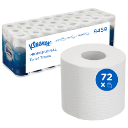 KLEENEX Toilettenpapierrollen 3-lagig