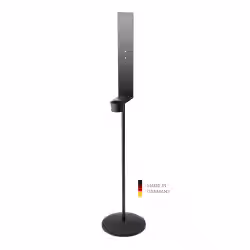 K&M Desinfektionsmittelständer für Spender Farbe: schwarz