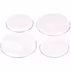 KRÜGER Abdeckplatten-Set weiß 4-teilig 517245