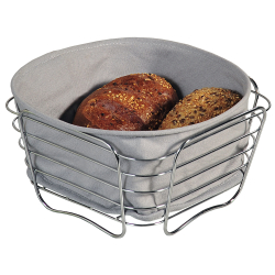 Kesper Brot- und Obstkorb Edelstahl