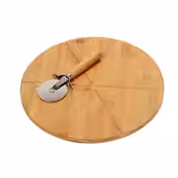 Kesper Pizza Set aus Bambus