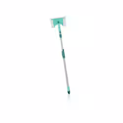 LEIFHEIT Flexi Pad Fliesen- und Wannenwischer mit Teleskopstiel 41700