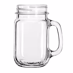 LIBBEY Trinkglas DRINKING JARS mit Henkel