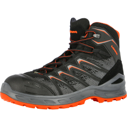 LOWA Sicherheitshochschuhe S3 LARROX WORK GTX BLACK MID 1 Paar