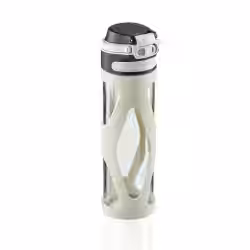Leifheit Glas Flip Trinkflasche
