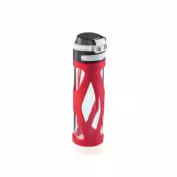 Leifheit Glas Flip Trinkflasche