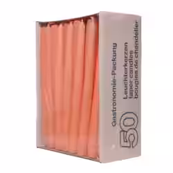 Leuchterkerze apricot AG-305