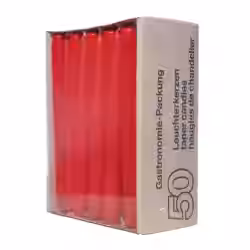 Leuchterkerze rot AG-309