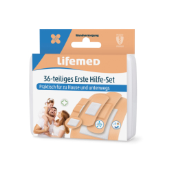 Lifemed 36 teiliges Erste-Hilfe Set