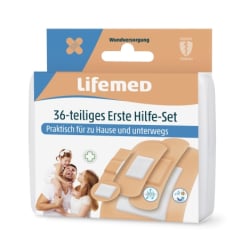 Lifemed 36 teiliges Erste-Hilfe Set