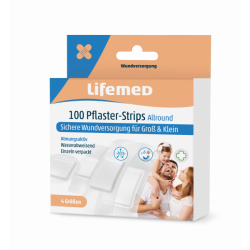 Lifemed Allround 4 Größen Pflaster-Strips