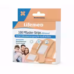 Lifemed Pflaster Strips Allround 4 Größen