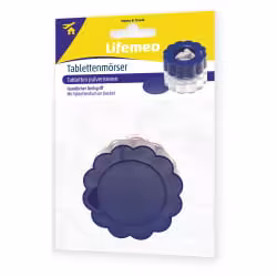 Lifemed Tablettenmörser rund